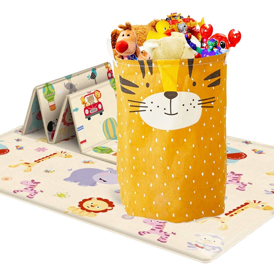 Toy Basket & Play Mat